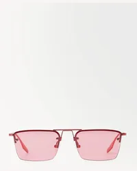 Cos Die Rahmenlose Sonnenbrille Rot