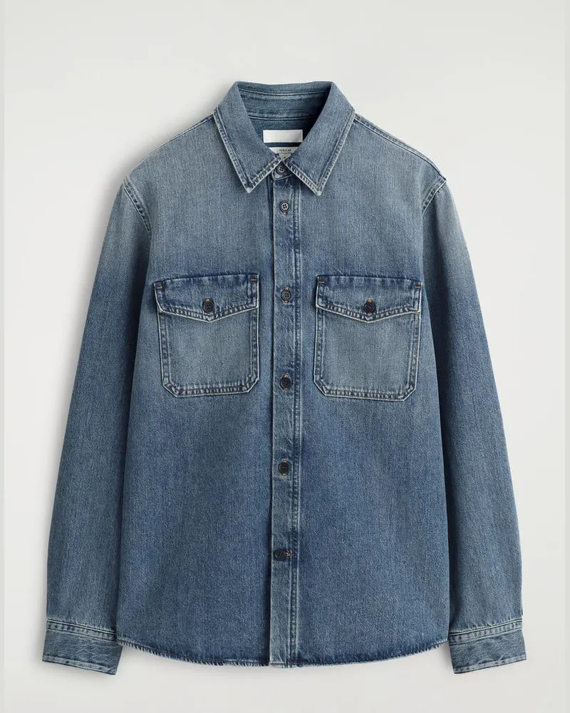 COS Jeanshemd Blau