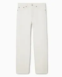 COS Column Jeans - Gerades Bein Kreideweiss