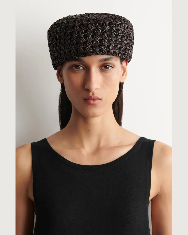 COS Raffia Barett Braun