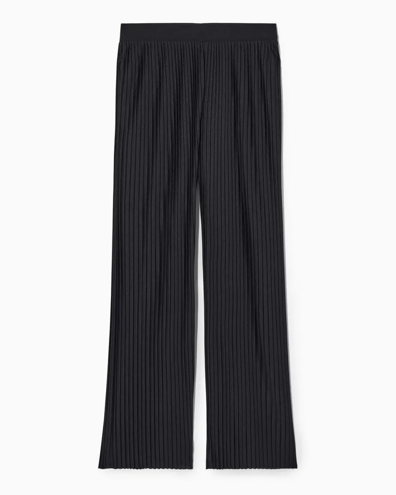 COS Plissierte Hose Blau