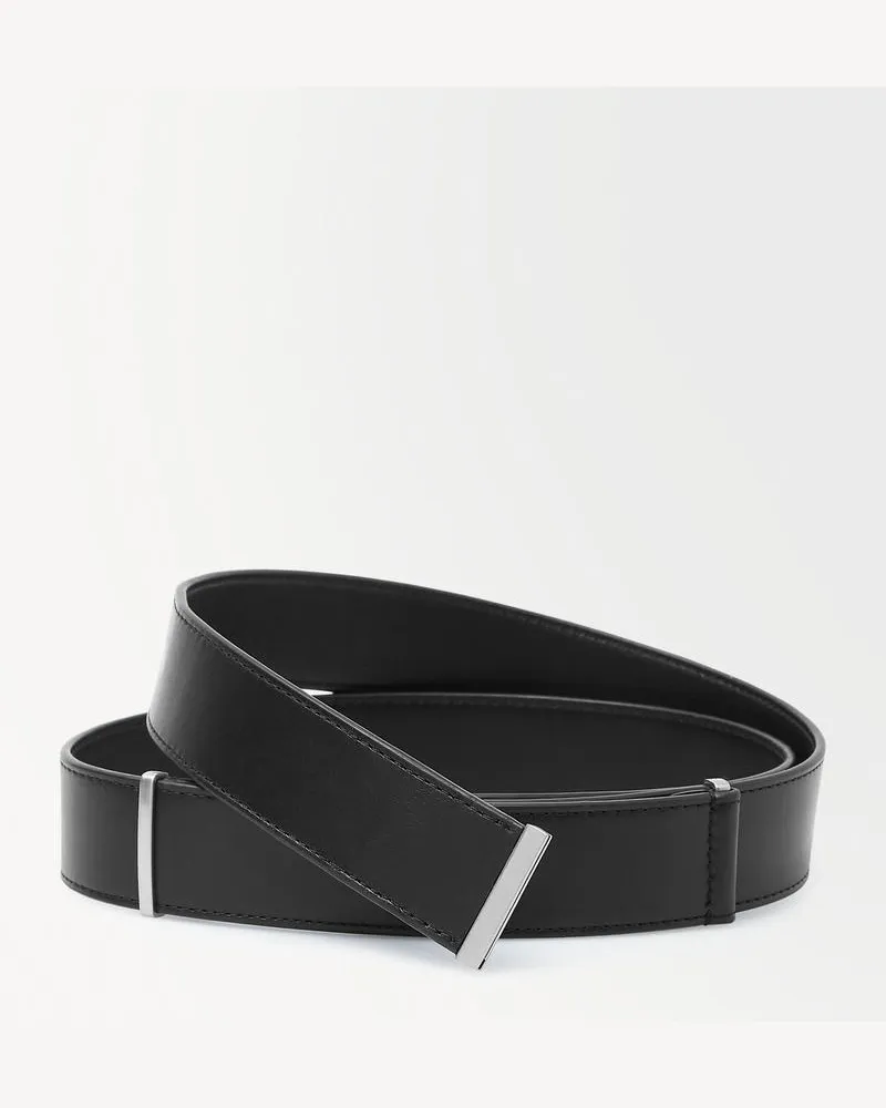 COS Der Ledergürtel Schwarz