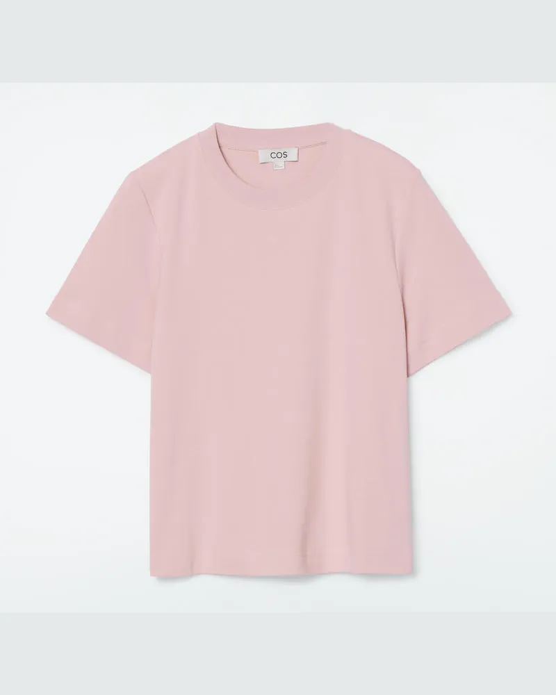 Cos Schlichtes T-Shirt Rosa