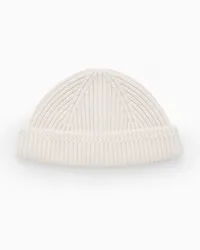 Cos Kurze Beanie Aus Merinowolle Creme