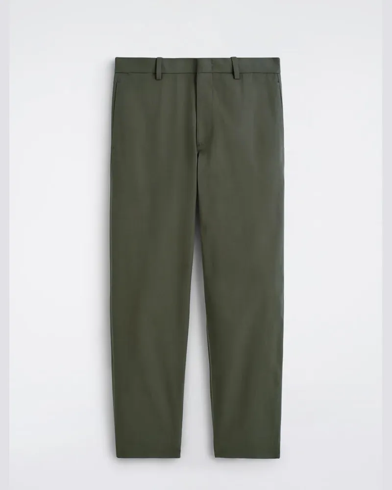 COS Chinohose Aus Baumwolle Mit Normaler Passform Grün