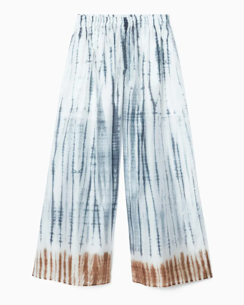 COS Hose Mit Weitem Bein Und Elastischem Bund Beige