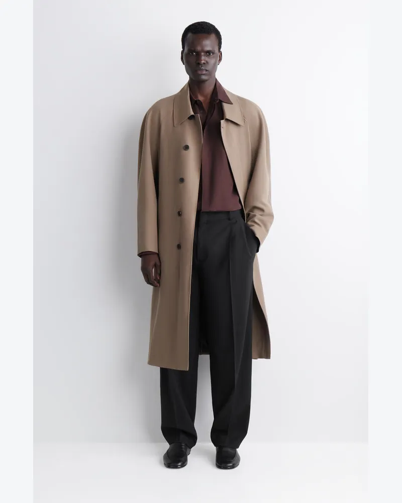 COS Schmale Loafers Aus Leder Braun