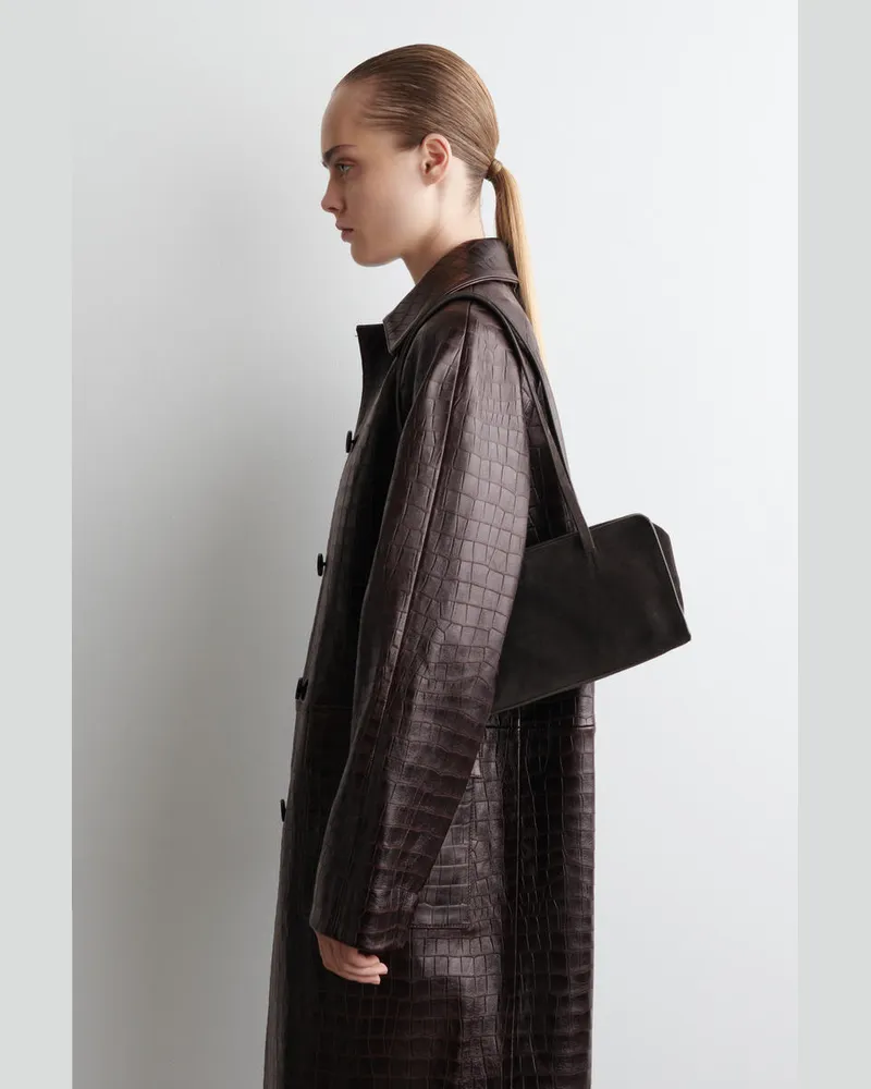 COS Marais Mini Bowlingtasche - Veloursleder Adult