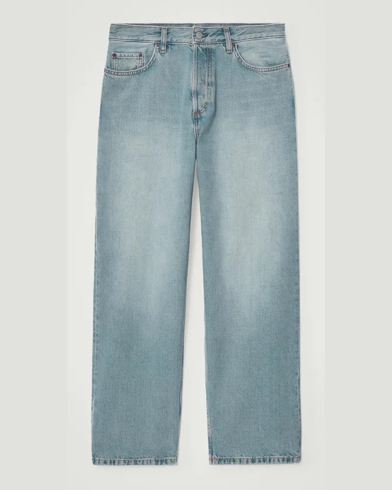 COS Rider Jeans Mit Geradem Bein Blau