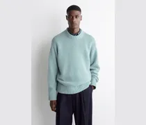 Grobstrickpullover Aus Kaschmir