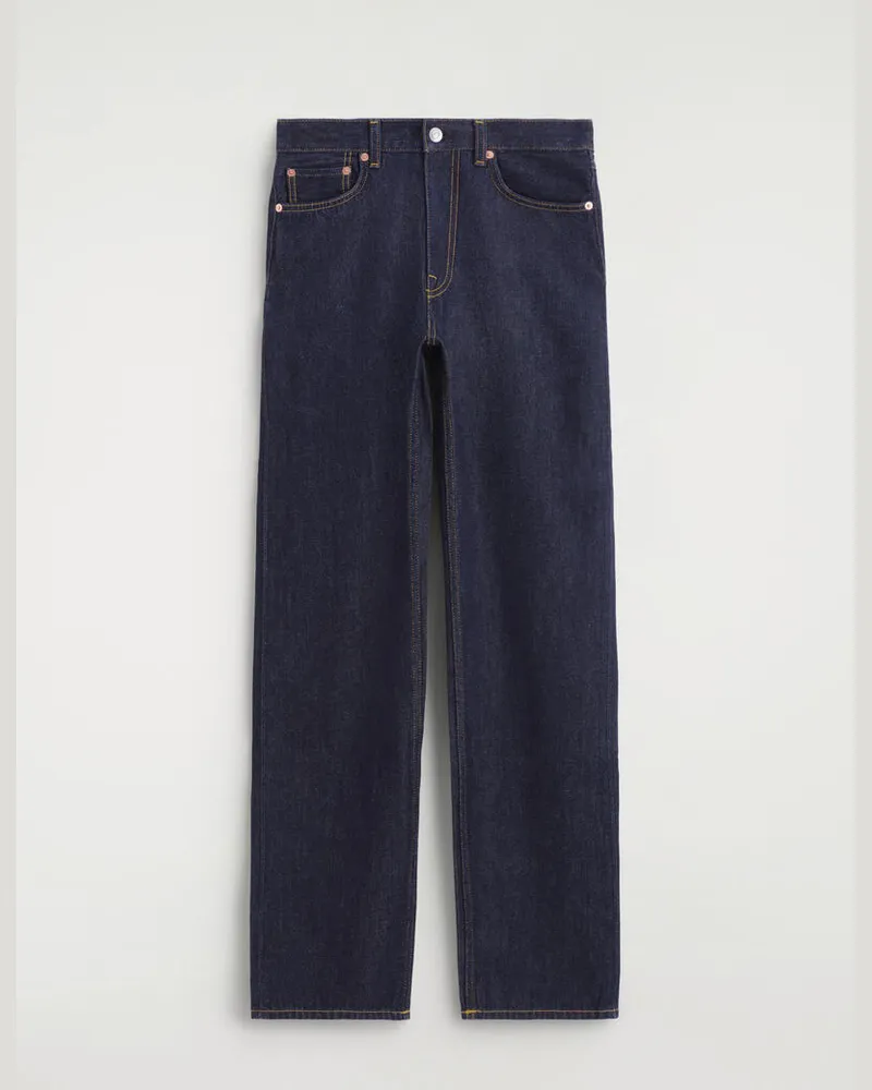 COS Chord Jeans Mit Geradem Bein Blau