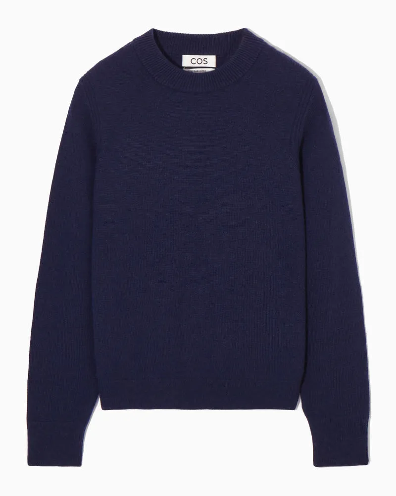 COS Pullover Aus Kaschmir Blau