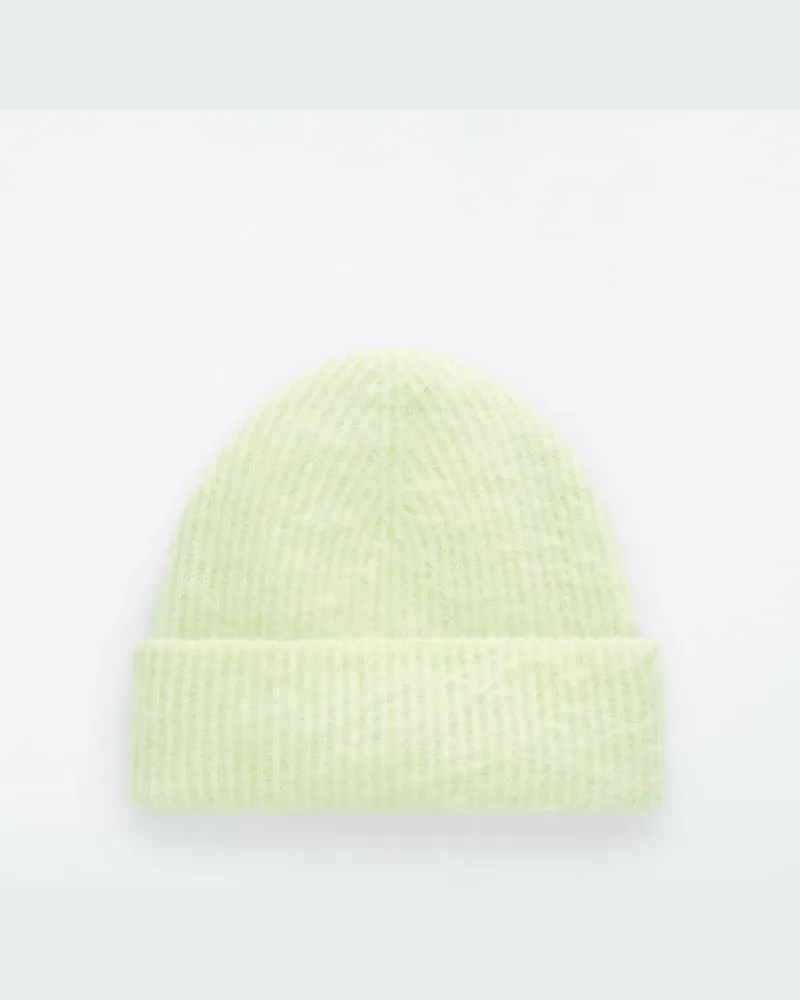COS Gerippte Beanie Aus Mohair Grün