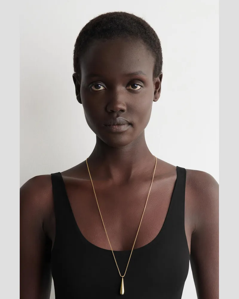 COS Kette Mit Anhängern Goldfarben