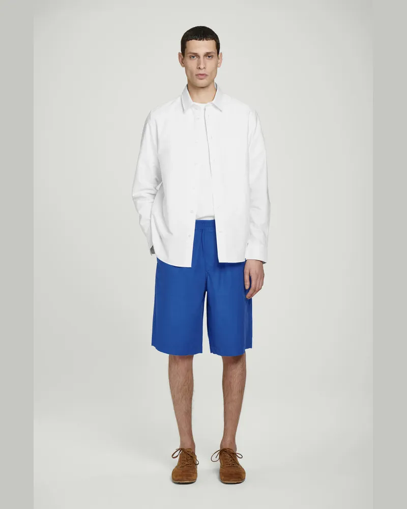 COS Shorts Aus Baumwolle Mit Elastischem Bund Blau