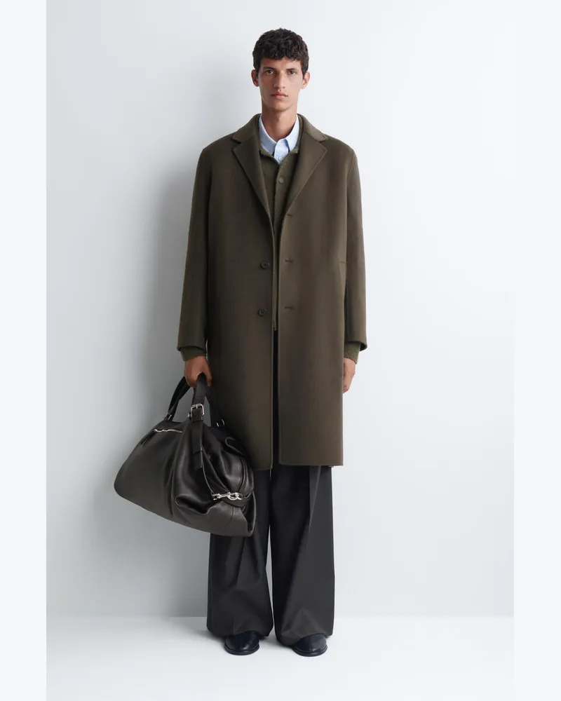 COS Departure Duffle Bag - Leder Braun