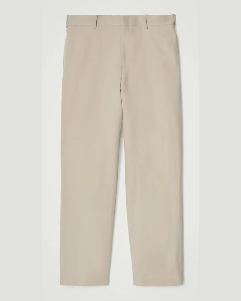COS Lockere, Elegante Hose Mit Geradem Bein Beige