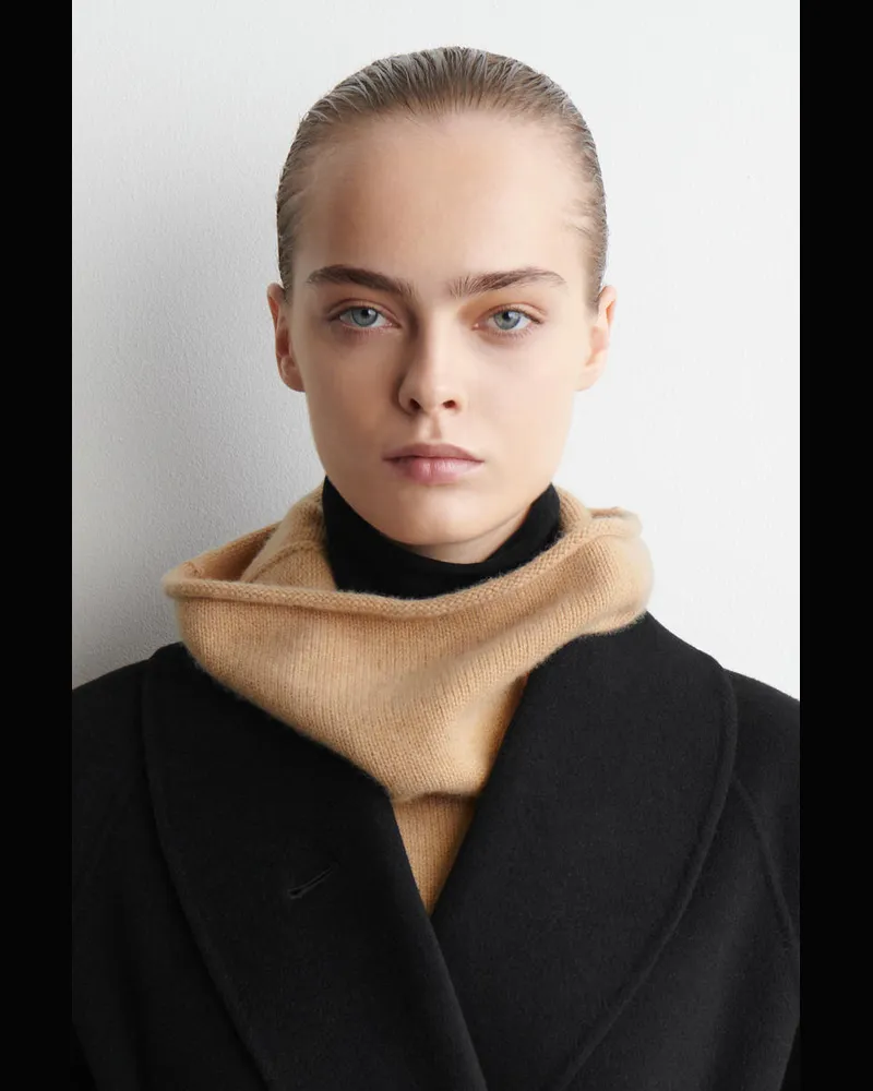 COS Pullunder Aus Woll-Kaschmir-Mix Beige