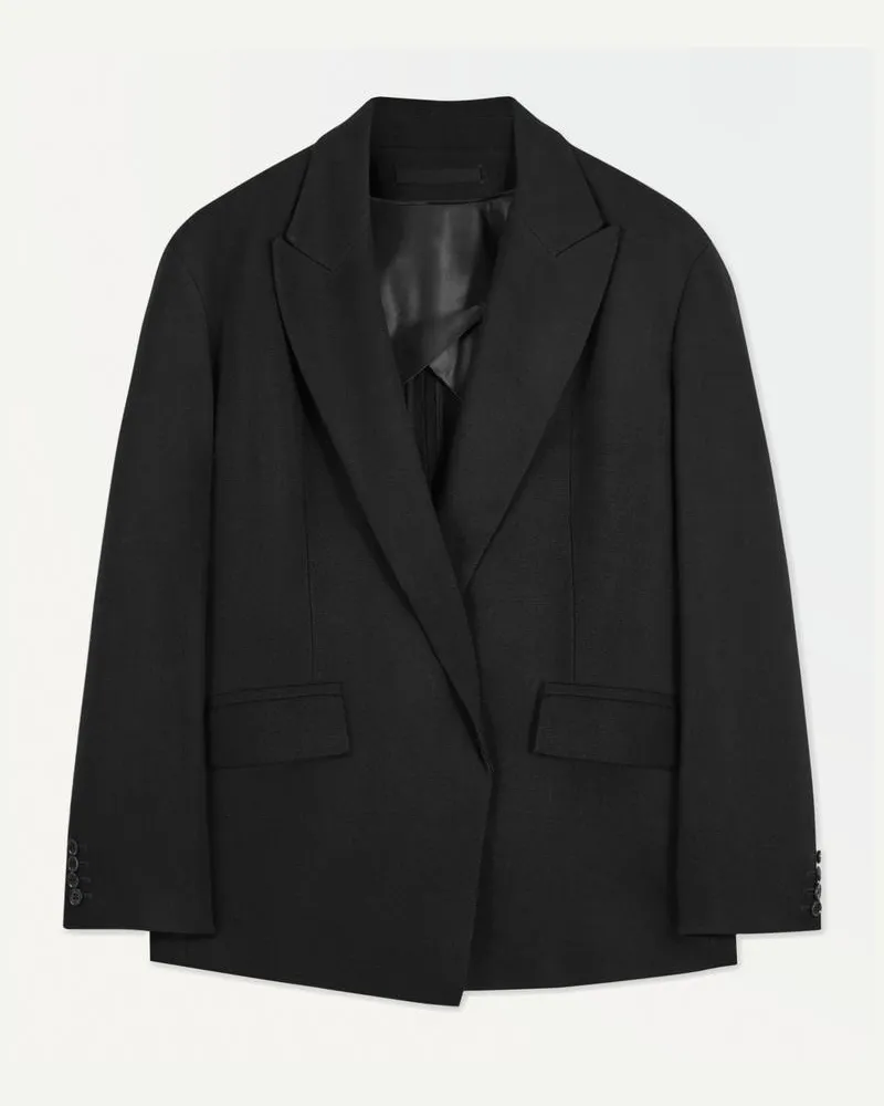 COS Der Blazer Mit Steigendem Revers Schwarz