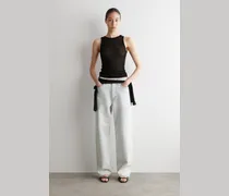 Sandalen Aus Leder Mit Kitten-Heel Und Schnallen