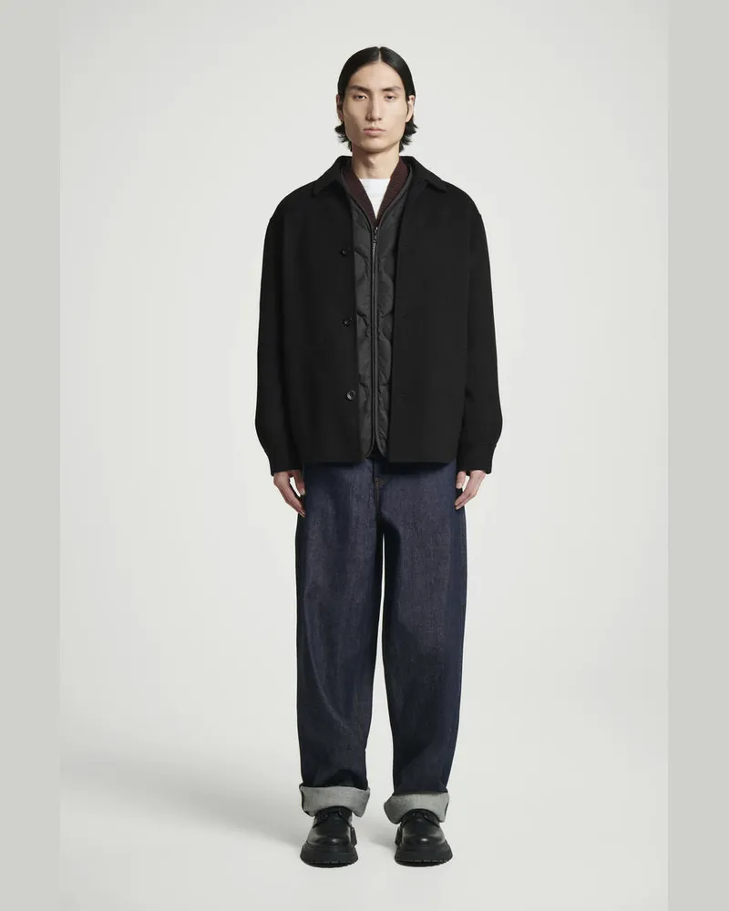 COS Gesteppte Daunenjacke Schwarz