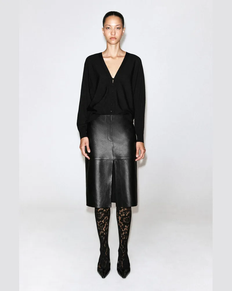 COS Strumpfhose Aus Spitze Schwarz