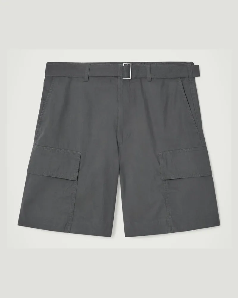 COS Cargo-Shorts Mit Gürtel Grau