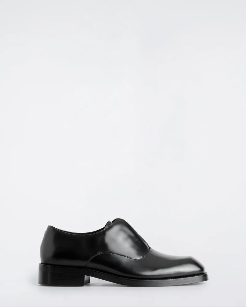 COS Oxford-Schuhe Aus Leder Schwarz