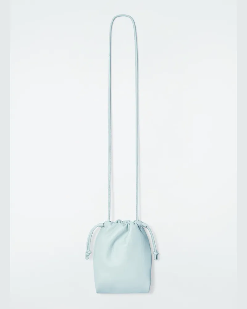 COS Cavatelli Handytasche - Leder Türkis