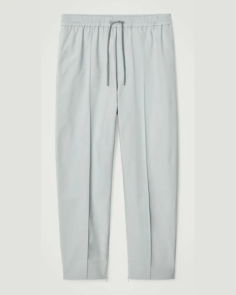 COS Schmal Zulaufende Jogginghose Mit Biesen Blau