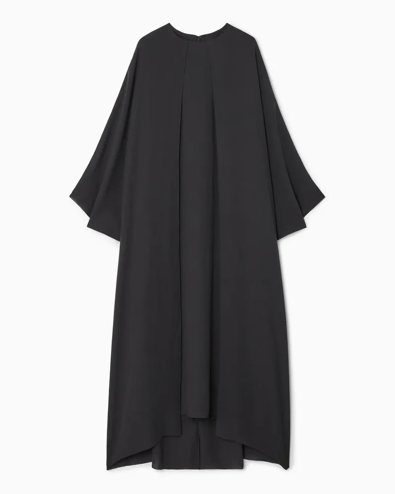 COS Kaftan-Midikleid Grau