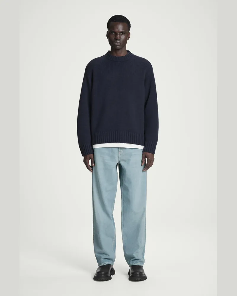 COS Rider Jeans Mit Geradem Bein Blau