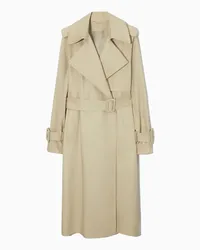 COS Klassischer Trenchcoat Mit Gürtel Beige