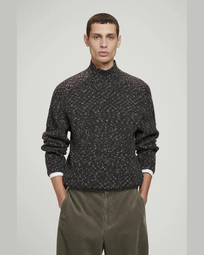 COS Wollpullover Aus Verzwirnter Wolle Grün