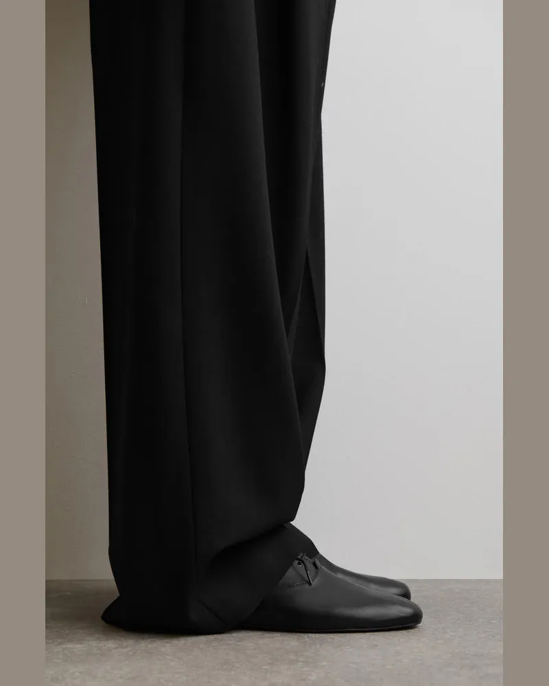 COS Brogues Aus Weichem Leder Schwarz