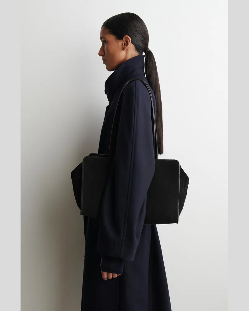 COS Marais Bowlingtasche - Veloursleder Adult