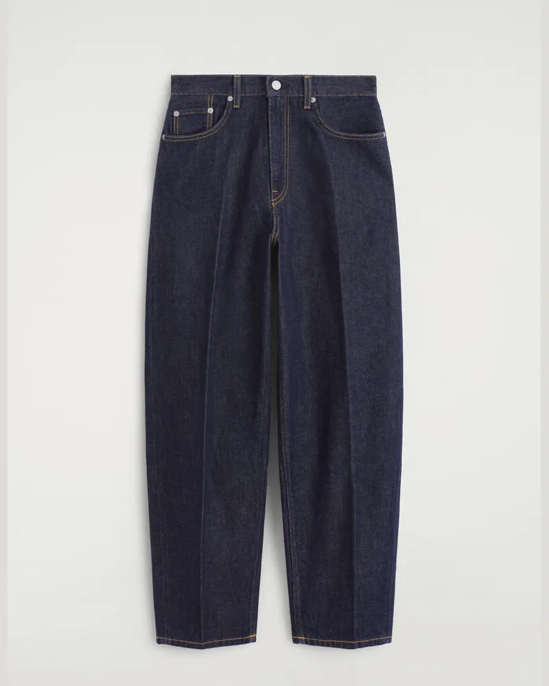 COS Umbra Schmal Zulaufende Jeans Blau