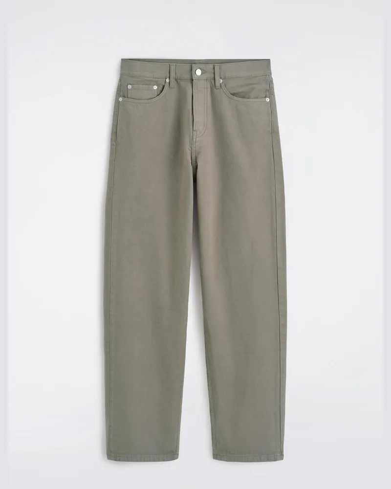 COS Rider Jeans Mit Geradem Bein Und Lockerer Passform Beige