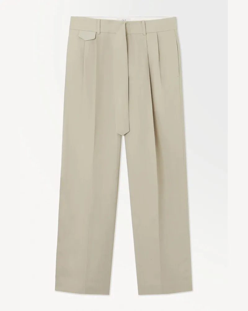 COS Die Hose Mit Falten Beige