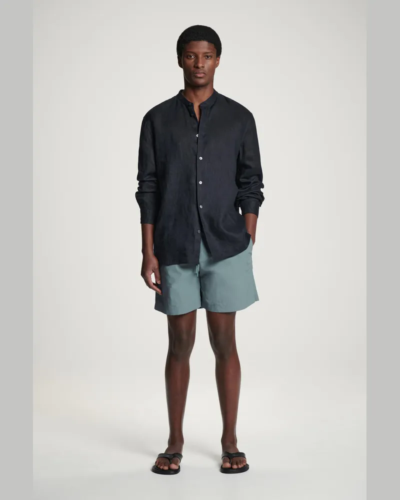 COS Badeshorts Aus Nylon Mit Kordelzugbund Türkis