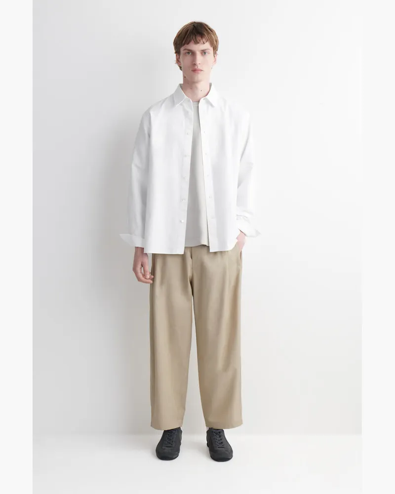 COS Verkürzte Hose Mit Weitem Bein Beige