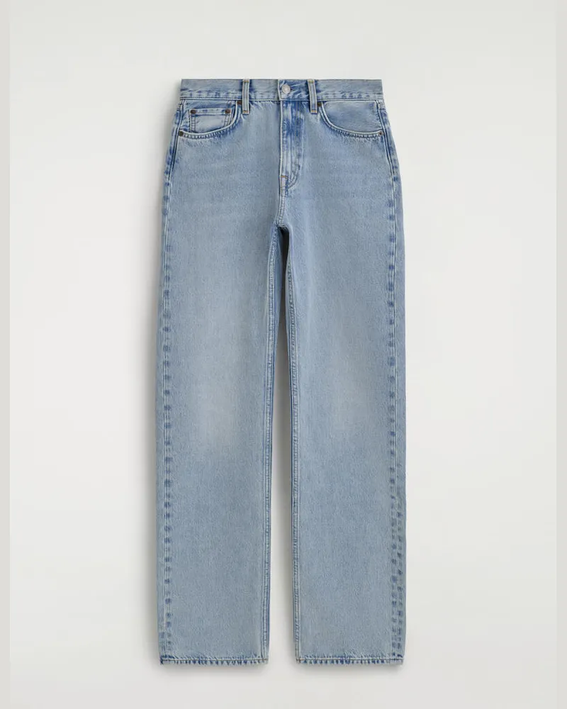 COS Chord Jeans Mit Geradem Bein Blau