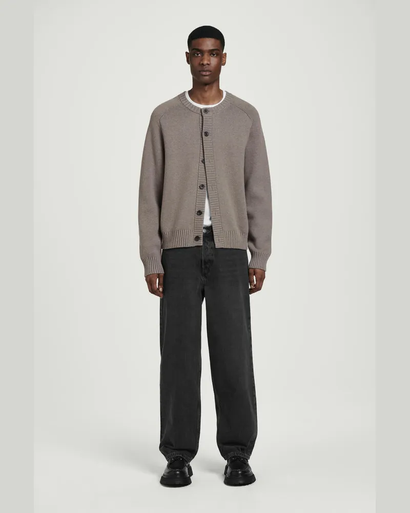 COS Rider Jeans Mit Geradem Bein Schwarz