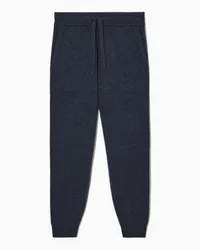 COS Jogginghose Aus Reinem Kaschmir Navyblau