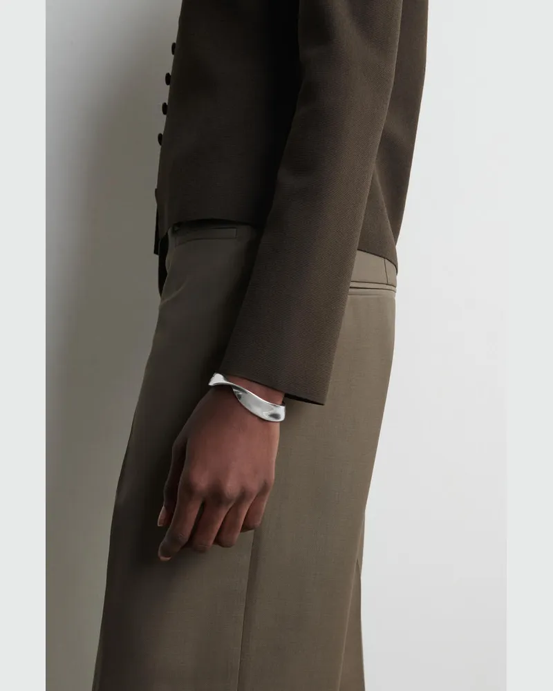 COS Armband In Gedrehter Optik Silberfarben