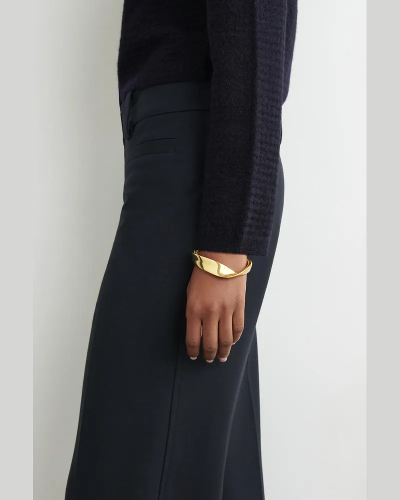 COS Armband In Gedrehter Optik Goldfarben