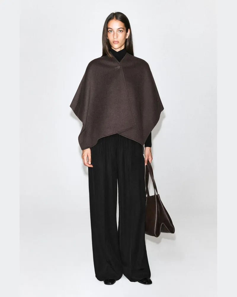 COS Cape Aus Doubleface-Woll-Mix Braun