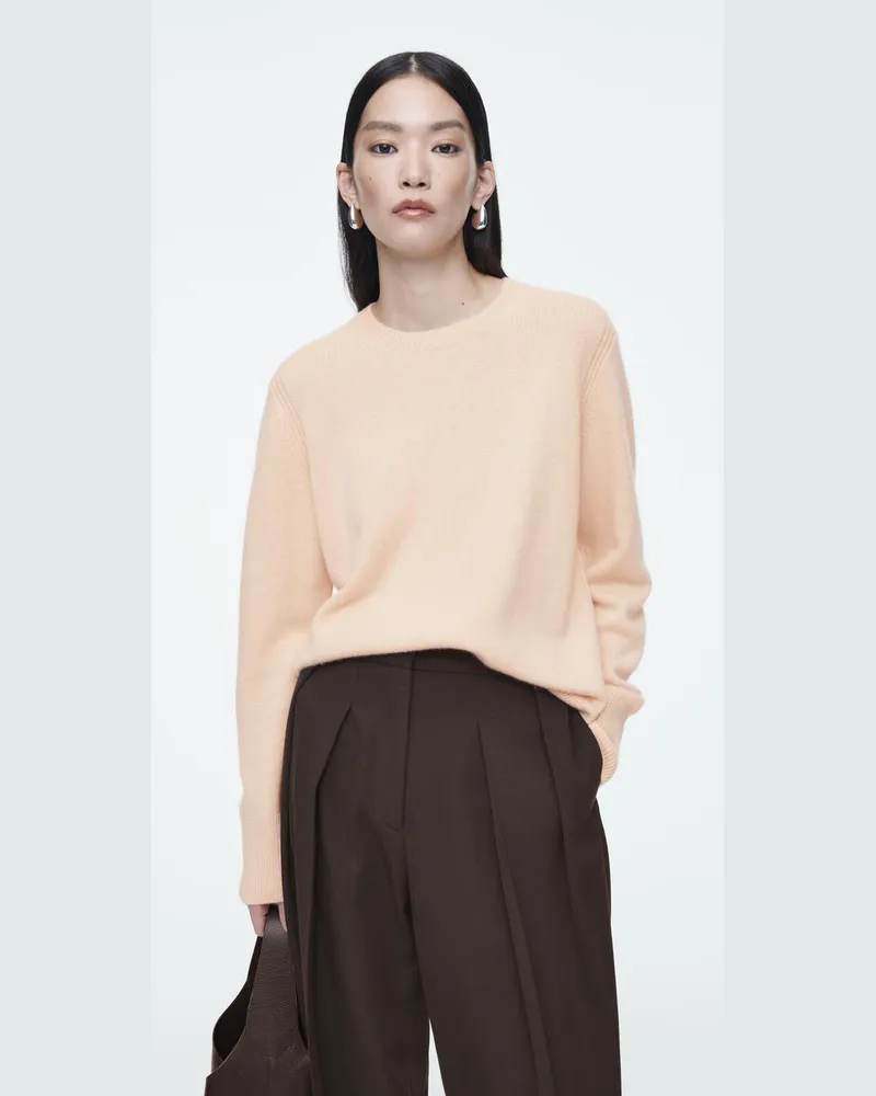 COS Pullover Aus Kaschmir Orange