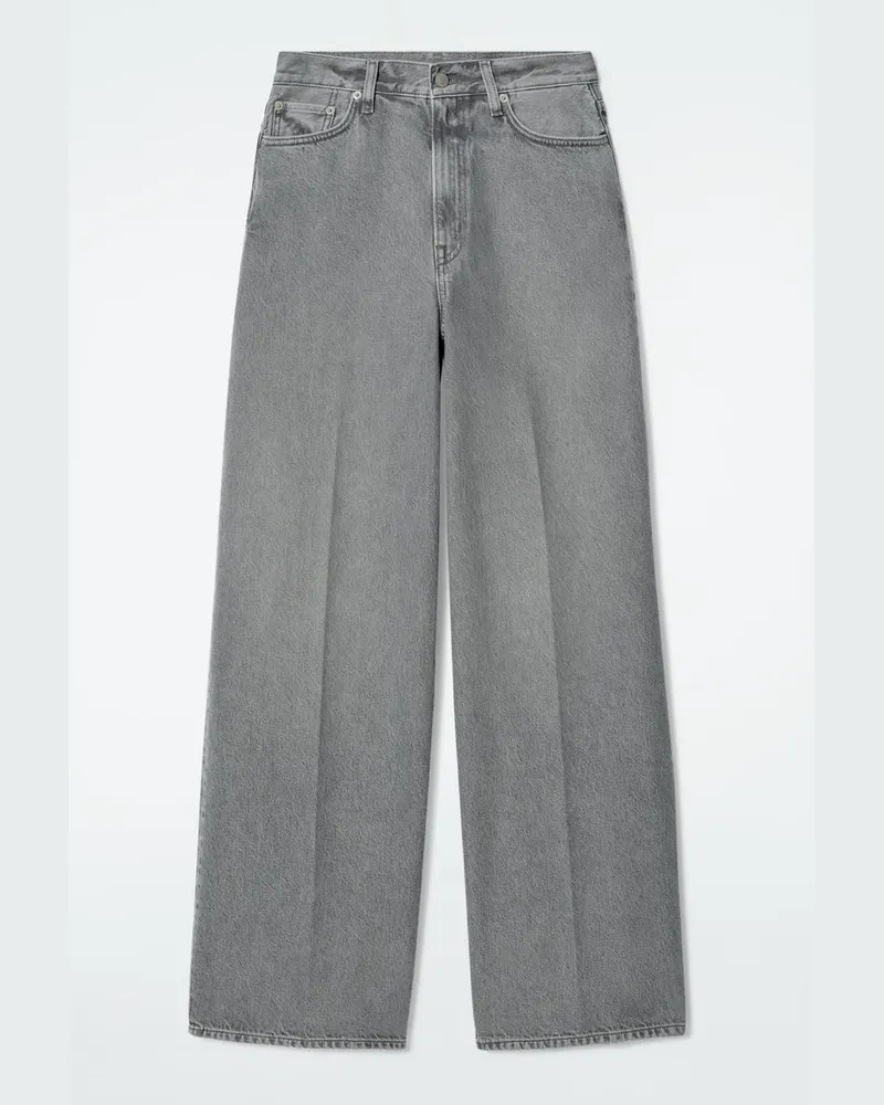 COS Tide Jeans Mit Weitem Bein Grau