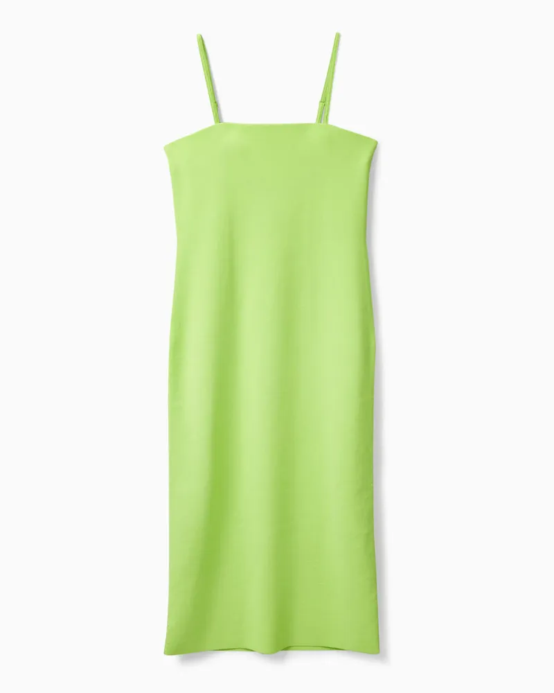 COS Schlauchkleid In Midilänge Grün